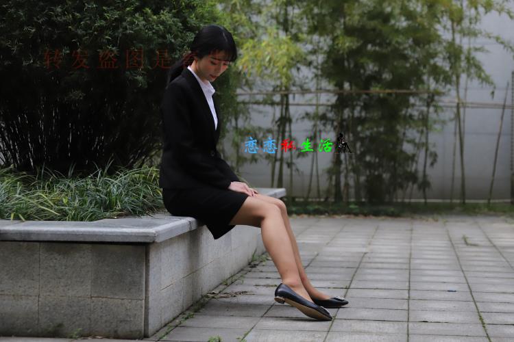 大西瓜爱牙膏-2018 4月活动 模特2 职业装薄灰 【100P/449M】