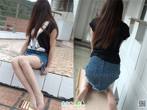 纳丝摄影-NO.041学校牛仔裙肉丝 王范范（带视频）【91P+1V/1.5G】