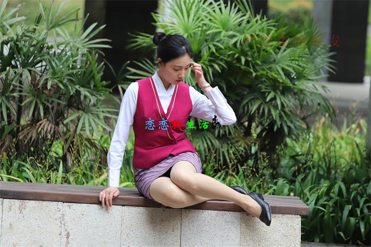 大西瓜爱牙膏-2018 5月活动 模特2 空乘制服Part1【176P/890M】