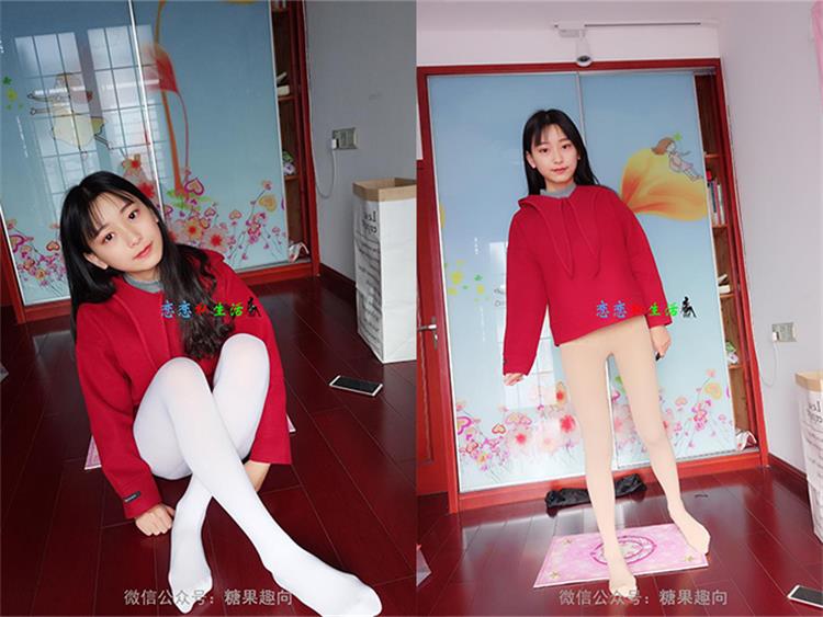 一股清流@蓓蓓4之居家厚白丝连裤【64P/96M】