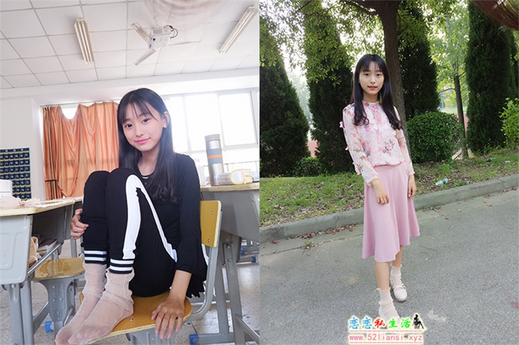 一股清流@蓓蓓7之校园短丝秀【49P/83M】