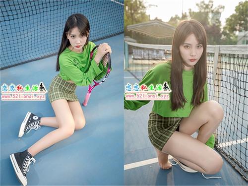 [MSLASS梦丝女神] NO.019-网球少女 香萱【58P/364M】