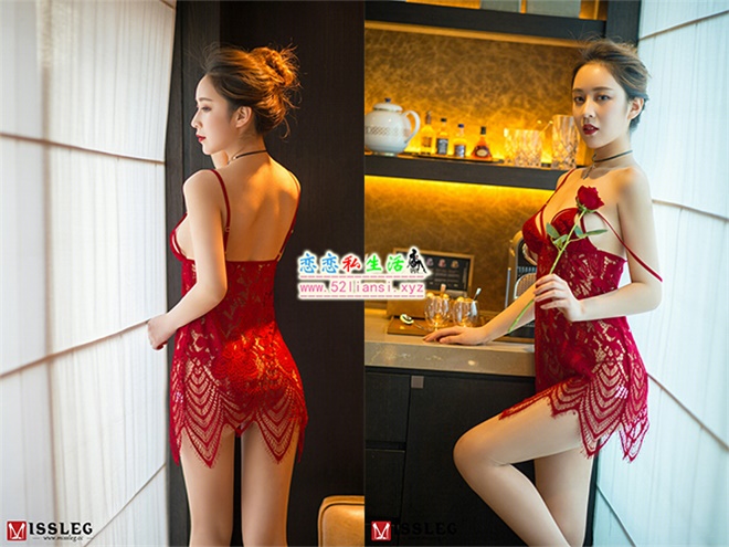 [MISSLEG蜜丝] 钻石节日特刊 F001 乔依琳 情人节玫瑰物语【41P/130M】