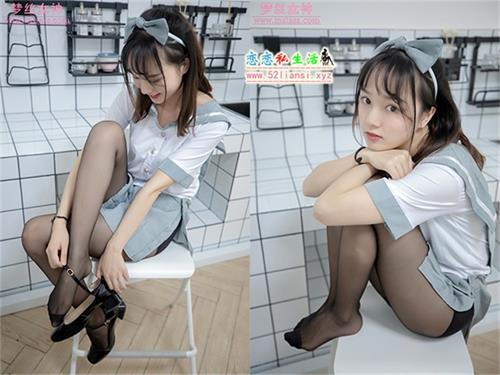 [MSLASS梦丝女神] NO.041-玥玥领域（黑丝）【61P/712M】