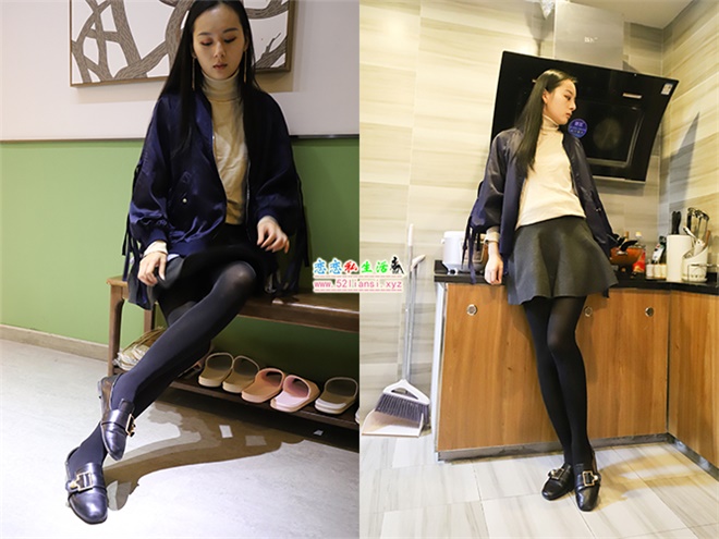 大西瓜爱牙膏-2018 12月活动模特1 黑色厚丝袜【383P/4.5G】