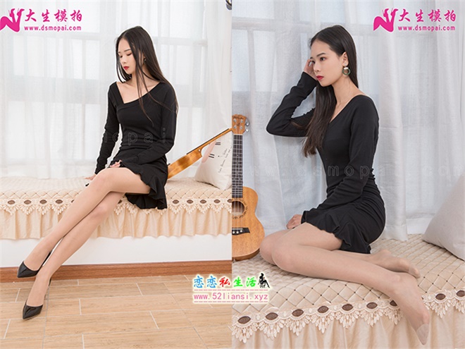 大生模拍-N121-珊珊 肉丝小吉他（有视频）【58P+1V/412M】