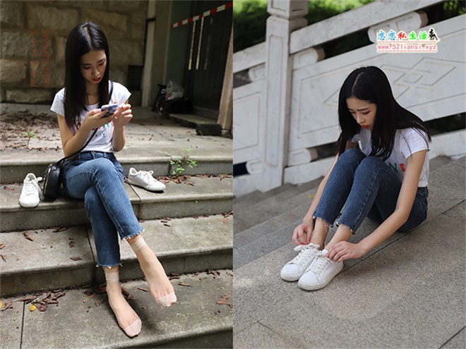 大西瓜爱牙膏-2018 11月活动模特3 船袜（带视频）【200P+2V/1.14G】