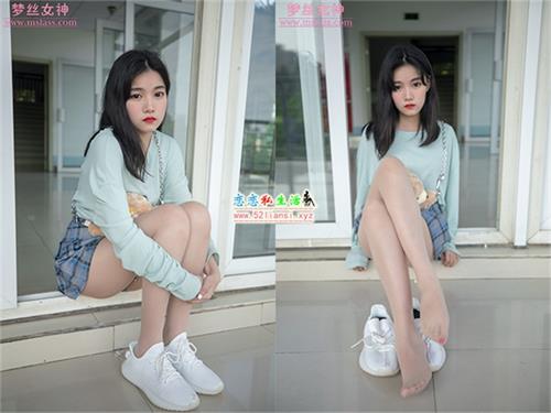 [MSLASS梦丝女神] NO.033-酥酥 短裙肉丝小白鞋（带视频）【70P+1V/793M】