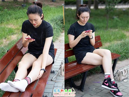 [物恋传媒] No.034 甜美运动风，你喜欢的，都有。经典AJ（带视频）【165P+1V/1.70G】