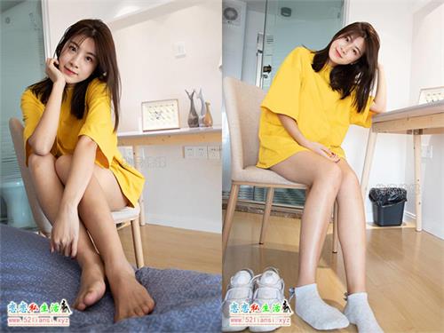 [物恋传媒] No.063 深秋蜜糖，甜甜甜美~小白跑鞋配灰色棉袜（带视频）【158P+1V/926M】