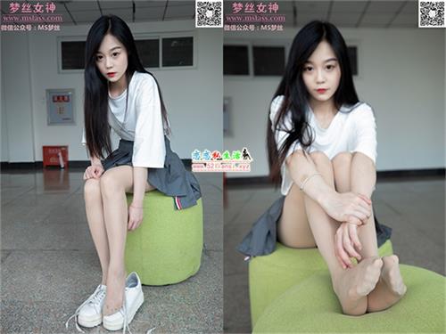 [MSLASS梦丝女神] NO.049-灵灵 学后的女神【61P/385M】