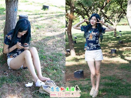 [物恋传媒] No.057 摇滚重金属,狂野的温柔,纯情的安踏白棉袜（带视频）【190P+1V/1.42G】