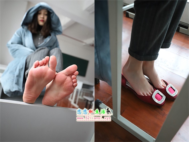 大西瓜爱牙膏-2019 02月活动模特2 教室裸足【102P/770M】