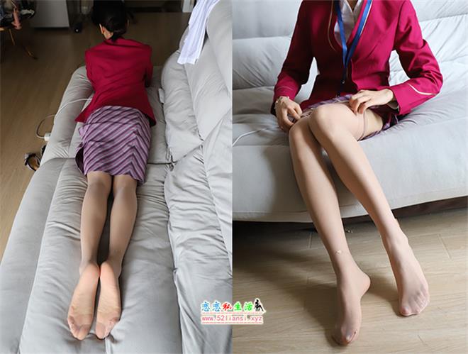 大西瓜爱牙膏-2019 04月活动模特2 空乘居家丝摄（带视频）【304P+1V/1.99G】