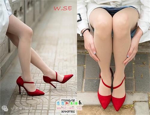 [袜涩]03-袜涩第一天 肉丝红色高跟搭配 高清版【76P/1.62G】