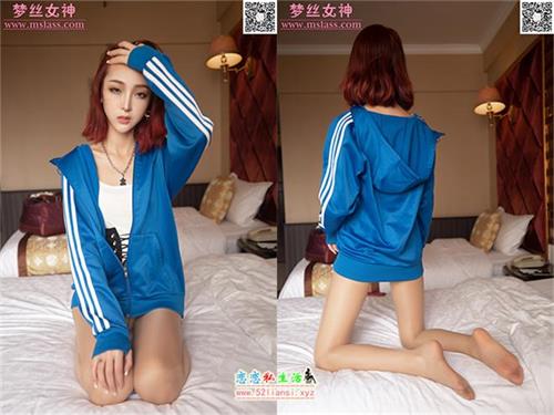 [MSLASS梦丝女神] NO.056-乔儿 蓝色校服【66P/464M】