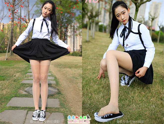 纳丝摄影-NO.122 A+妹肉丝帆布鞋【63P/328M】