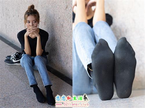 [物恋传媒] No.047 丸子头的大眼妹,黑体恤搭配经典牛仔裤（带视频）【105P+1V/896M】