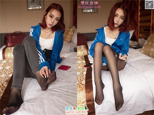 [MSLASS梦丝女神] NO.057-乔儿 蓝色校服（黑色版带视频）【79P+1V/1.24G】