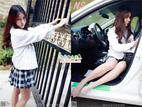 纳丝摄影-NO.104 小山药 小区户外的丝袜美脚【67P/615M】