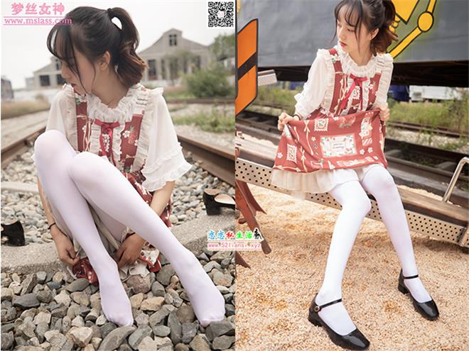 [MSLASS梦丝女神] NO.062-玥玥 白色洛丽塔【71P/459M】