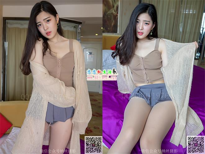 纳丝摄影-NO.127帆帆 肉丝情趣圆床（带视频）【52P+1V/1.49G】