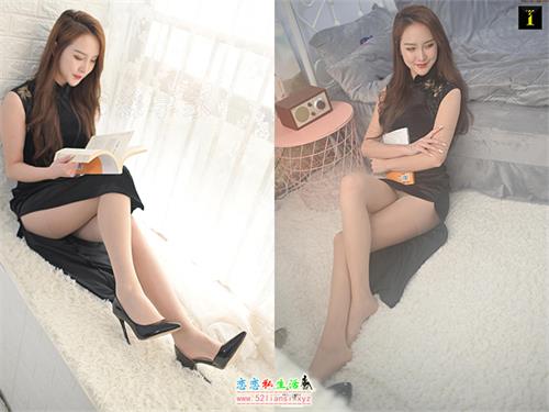 [IESS异思趣向] 丝享家607：云芝长款开衩旗袍