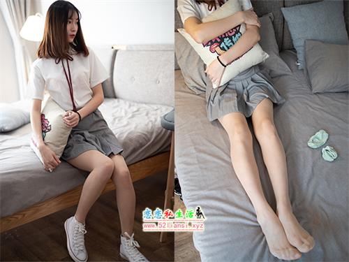 [物恋传媒] NO.088 猫耳 jk制服与船袜帆布鞋（带视频）【212P+1V 2.40G】