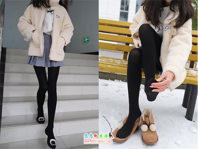 大西瓜爱牙膏-2019 04月活动模特1 室外黑色厚丝袜【109P/718M】