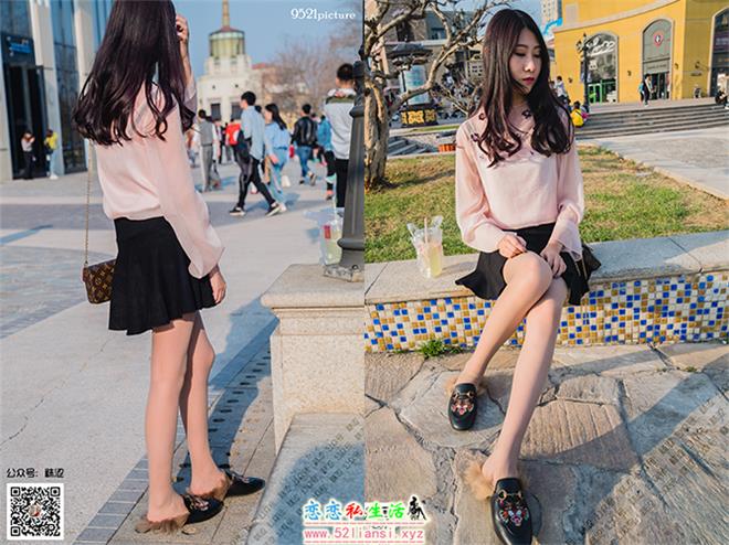 [袜涩]17-伟伟黑色小短裙（高清版）【30P/615M】