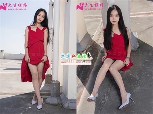 大生模拍-N155-小尹 红衣少女【39P/202M】