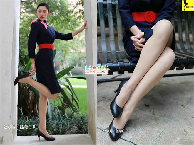 [丝慕写真] 第020期 模特：欣欣 肉丝制服高跟【31P/28M】