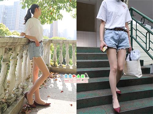 大西瓜爱牙膏-2019 05月活动模特3 室外热裤肉丝【120P/1.46G】