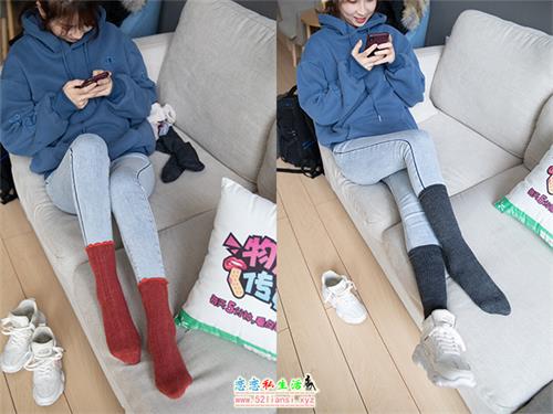 [物恋传媒] NO.098 米莱 俏皮可爱长筒袜（带视频）【177P+1V/2.34G】