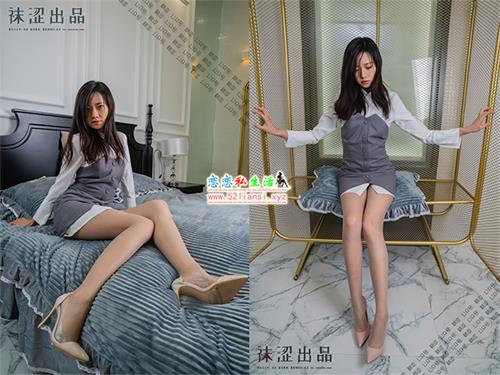 [袜涩]27-袜涩-乐乐制服灰丝（高清版）【74P/1.4G】