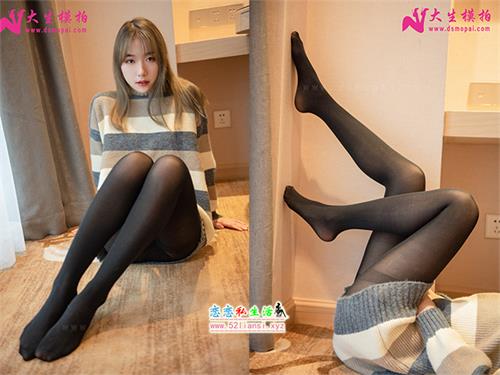 大生模拍-N167-小鹿 暖暖的厚黑丝【50P/375M】