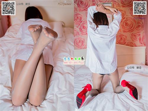 [袜涩]48-袜涩-小丽白衬衫玩灰丝（高清版）【65P/1.06G】