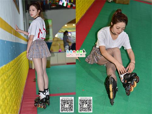 大生模拍-N069-丽丽 轮滑少女【48P/167M】