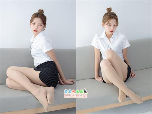 森萝财团-JKFUN-046 《OL一定要搭配眼镜》50D肉丝（带视频）【64P+1V/1.26G】