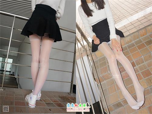 妖精视觉128-诗诗-风吹起白丝袜【66P/26M】