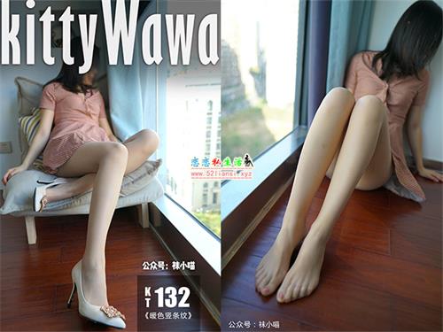 [袜小喵]KT132《暖色竖条纹》【59P/52.8M】