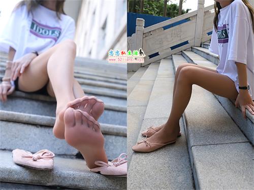 大西瓜爱牙膏-2019 06X活动模特2 热裤灰丝（带视频）【533P+2V/3.77G】