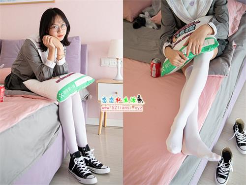 [物恋传媒] No.112 落落-荷叶边加白色高筒袜，卡哇伊（带视频）【116P+1V/1.71G】