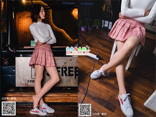 [袜涩]53-袜涩-雪梨短裙回力鞋（高清版）【47P/981M】