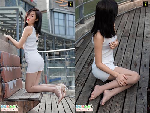 [IESS异思趣向] 丝享家656：可乐 灰丝下的可爱纹身