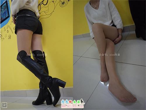 [SIEE丝意] No.035 依依的肉丝长筒靴【77P/100M】