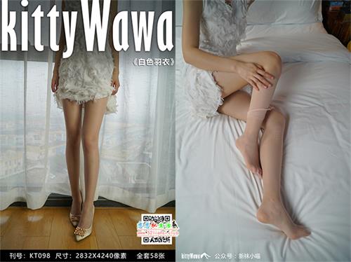 [袜小喵]KT098《白色羽衣》【59P/51M】