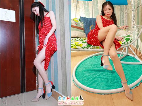 [SiHua思话]No.082 小狐狸的波点吊带裙 小狐狸（带视频）【107P+2V/2.2G】