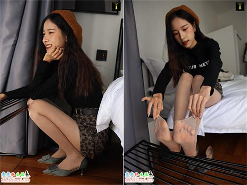 [IESS异思趣向] 丝享家681：美子的豹纹短裙 [90P]