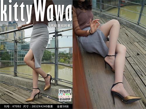 [袜小喵]KT092《不经意间的美》【59P/64.4M】